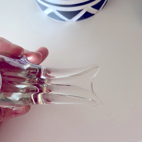 Vintage 4x3” glass paperweight bird dove. - Picture 5 of 6